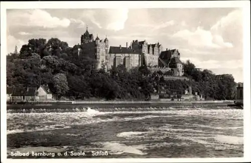 Ak Bernburg an der Saale, Schloss