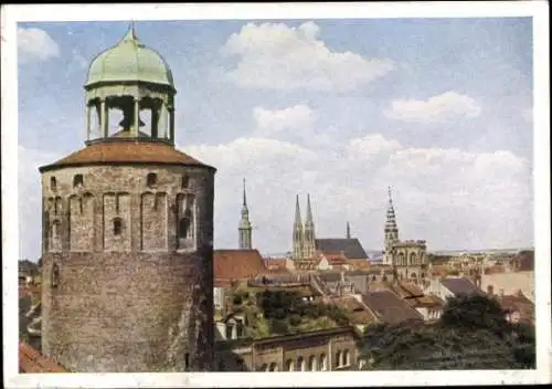 Ak Görlitz in der Lausitz, Türme, Kirche