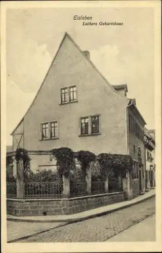 Ak Lutherstadt Eisleben, Luthers Geburtshaus