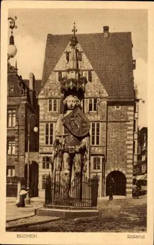 Ak Hansestadt Bremen, Roland