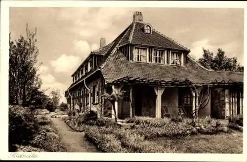 Ak Zwingenberg an der Bergstraße Südhessen, Erholungsheim Orbishöhe, Südseite