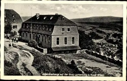 Ak Kusel in der Pfalz, Burg Lichtenberg, Jugendherberge