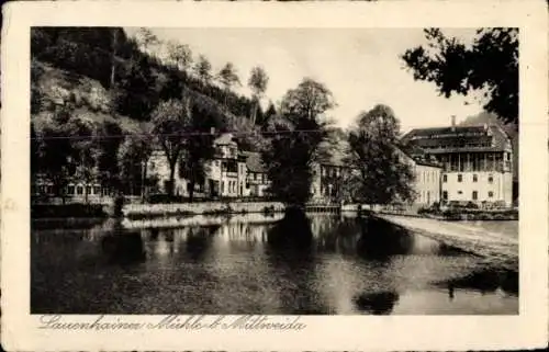 Ak Lauenhain Mittweida in Sachsen, Lauenhainer Mühle