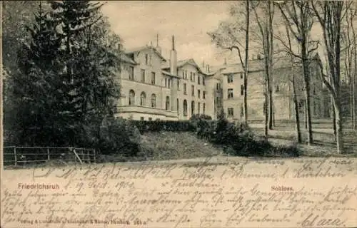 Ak Friedrichsruh Aumühle im Herzogtum Lauenburg, Schloss