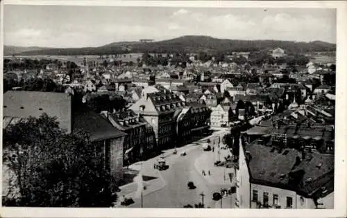 Ak Bayreuth in Oberfranken, Stadtansicht vom Schlossturm aus