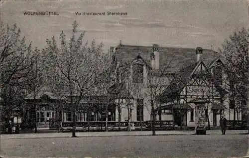 Ak Wolfenbüttel in Niedersachsen, Waldrestaurant Sternhaus