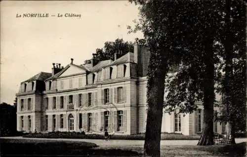 Ak La Norville Essonne, Le Château