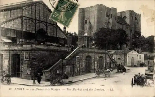 Ak Niort Deux Sèvres, Les Halles, Donjon