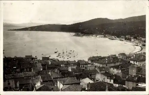 Ak Sainte Maxime Var, Panorama, Bucht