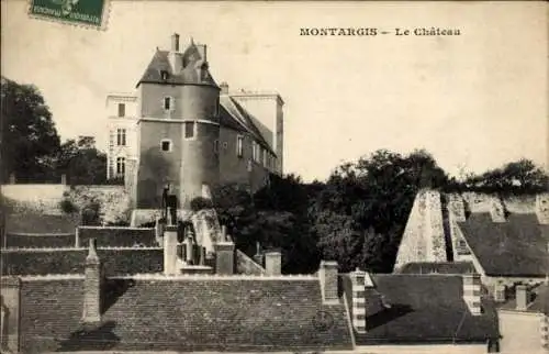 Ak Montargis Loiret, Schloss
