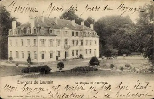Ak Louvain Leuven Flämisch Brabant, Le Chateau de Neerysche