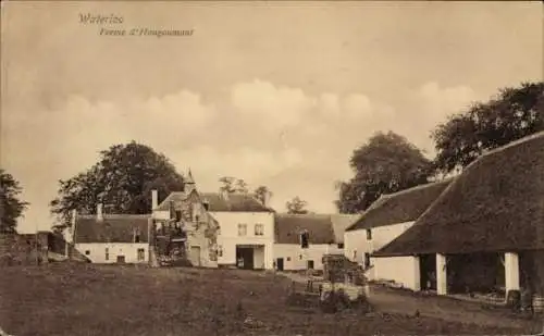 Ak Waterloo Wallonisch Brabant, Ferme d'Hougoumont