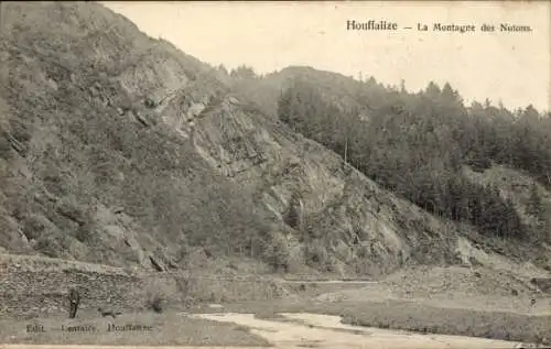 Ak Houffalize Wallonien Luxemburg, La Montagne des Nutons