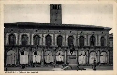 Ak Bologna Emilia Romagna, Palazzo del r'odesta