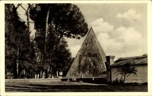 Ak Roma Rom Lazio, Piramide di Calo Cestio