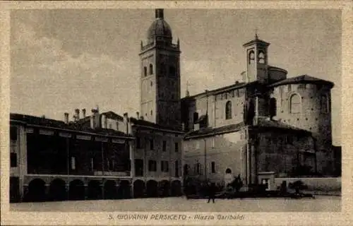 Ak San Giovanni Persiceto Emilia-Romagna, Piazza Garibaldi