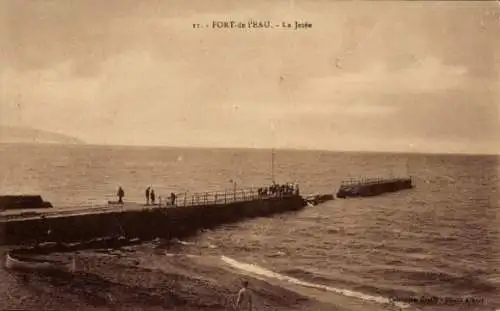 Ak Fort de l’Eau Algerien, La Jetée