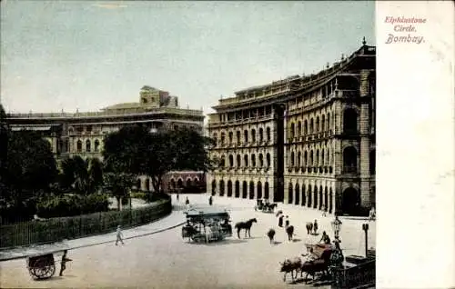 Ak Mumbai Bombay Indien, Elphinstone Circle