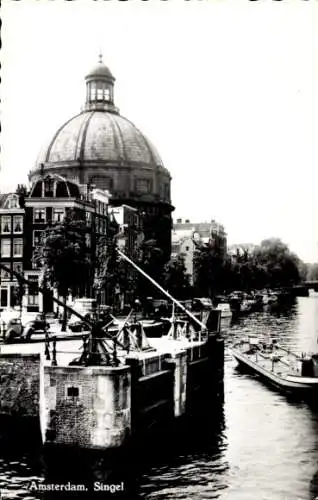 Ak Amsterdam Nordholland Niederlande, Singel