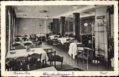 Ak Kassel in Hessen, Paulaner-Bräu, Innenansicht