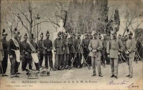 Ak Monaco, Garde d´honneur de SAS le Prince, Ehrengarde
