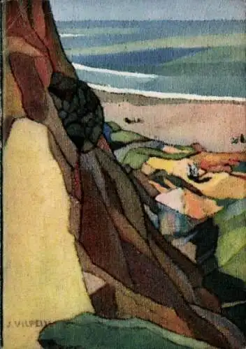 Künstler Ak Bidart Pyrénées Atlantiques, Plage, Allonal-Sedormid-Sedobrol