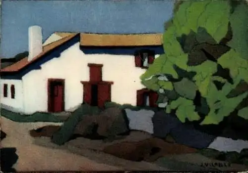 Künstler Ak Bidart Pyrénées Atlantiques, Petit coin, Allonal-Sedormid-Sedobrol