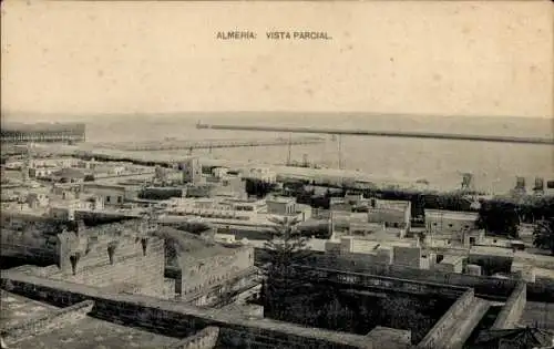 Ak Almería Andalusien, Teilansicht