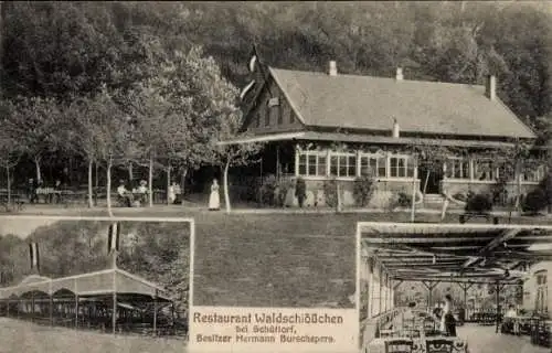 Ak Schüttorf in der Grafschaft Bentheim, Restaurant Waldschlösschen