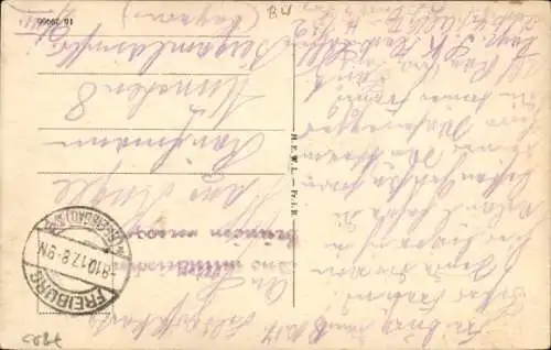 Studentika Ak Freiburg im Breisgau, Bruderhaus Loretto