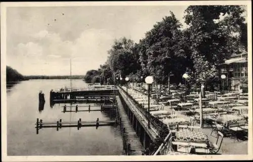 Ak Klein Glienicke Neubabelsberg Potsdam in Brandenburg, Gasthaus Bürgershof