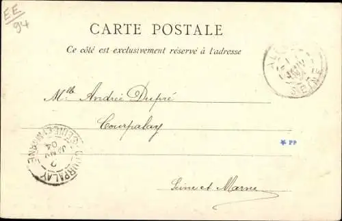 Ak Maisons Alfort Val de Marne, La Mairie