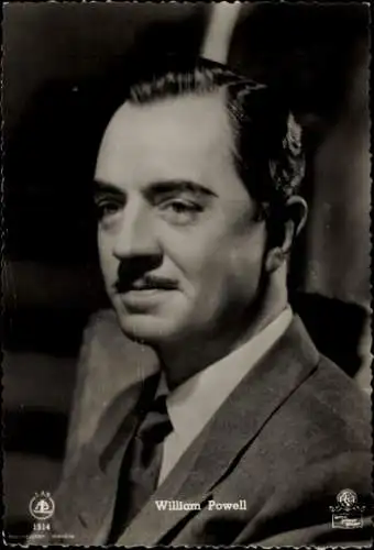 Ak Schauspieler William Powell, Portrait