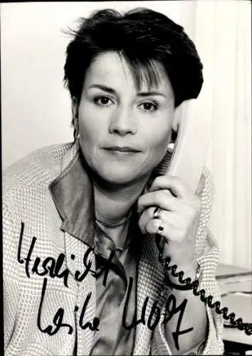 Ak Schauspielerin Ulrike Wolf, Portrait, Autogramm