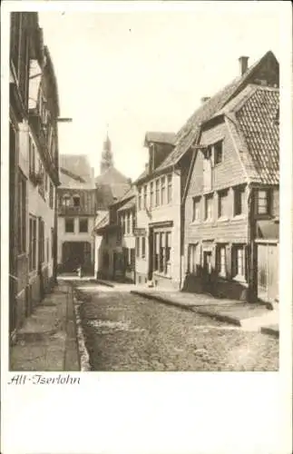 Ak Iserlohn im Märkischen Kreis, Straßenpartie