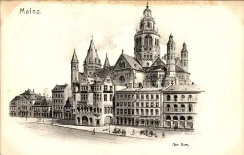 Litho Mainz am Rhein, Dom