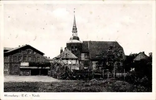 Ak Horneburg im Alten Land, Kirche