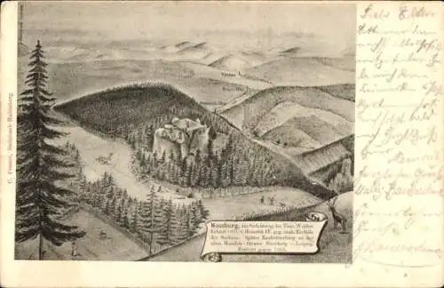 Litho Moosburg an der Isar, Gesamtansicht