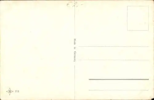 Künstler Ak Barber, Court, Pferd, Dame mit Peitsche