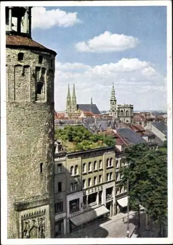 Ak Görlitz in der Lausitz, Türme, Kirche