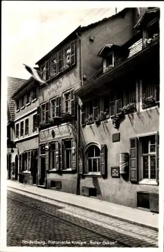 Ak Heidelberg Neckar, Historische Kneipe Roter Ochse