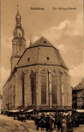 Ak Heidelberg Neckar, Die Heiliggeistkirche