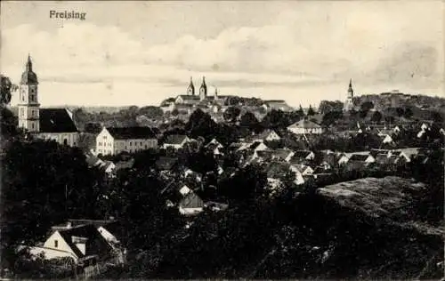 Ak Freising in Oberbayern, Gesamtansicht