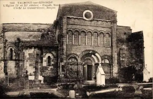 Ak Talmont sur Gironde Charente Maritime, Kirche