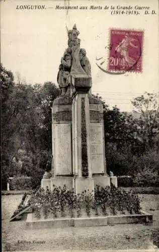 Ak Longuyon Meurthe et Moselle, Kriegerdenkmal