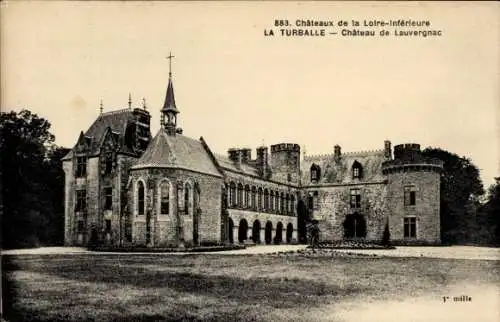 Ak La Turballe Loire-Atlantique, Chateau de Lauvergnac