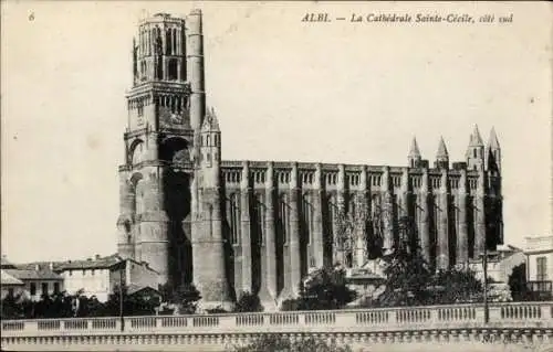 Ak Albi Tarn, Kathedrale Sainte Cecile