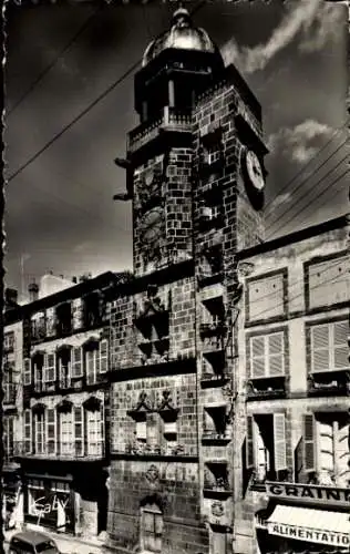 Ak Riom Puy de Dôme, Uhrturm