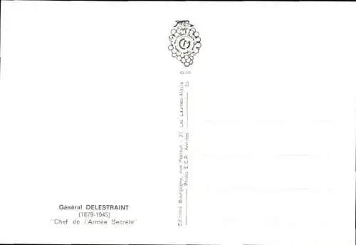 Maximum Ak General Delestraint, Chef der Geheimarmee, Erster Tag 1971