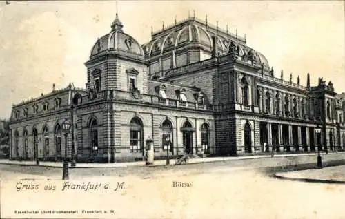 Ak Frankfurt am Main, Börse